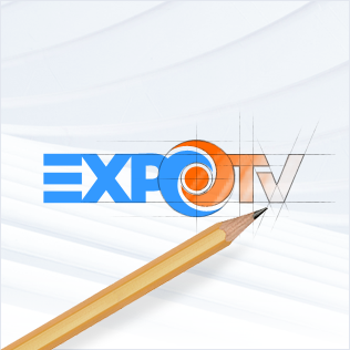 Логотип для EXPOTV - Главной информационной площадки ЭКСПО сообщества